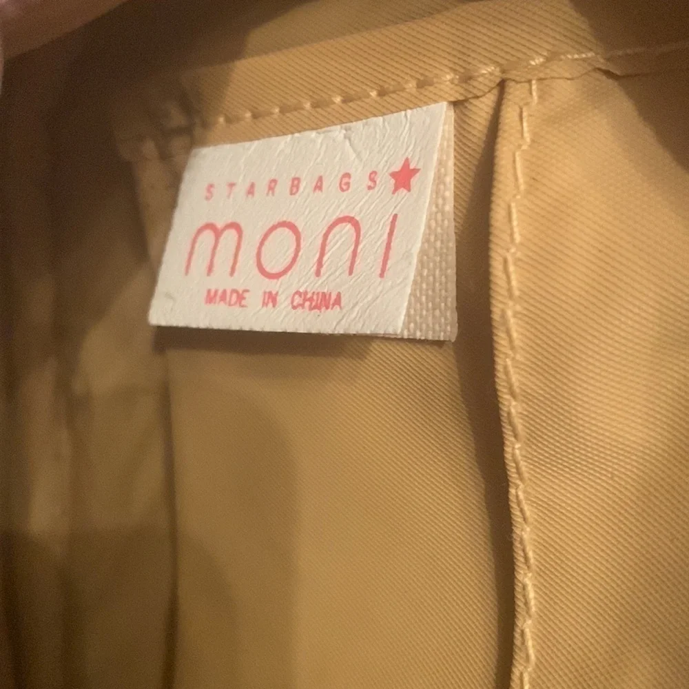 moni Map of the World Pattern Crossover Mini Bag